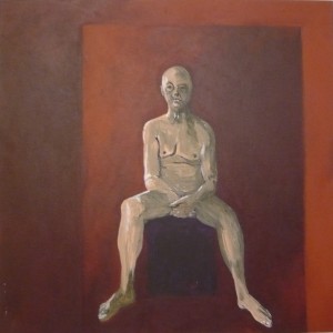 Nude self-portrait 2012